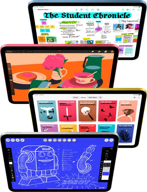 Apple iPad 11" 2025 Wi-Fi 128 ГБ Silver (MD3Y4TY/A) Apple MD3Y4TY/A — фото 2